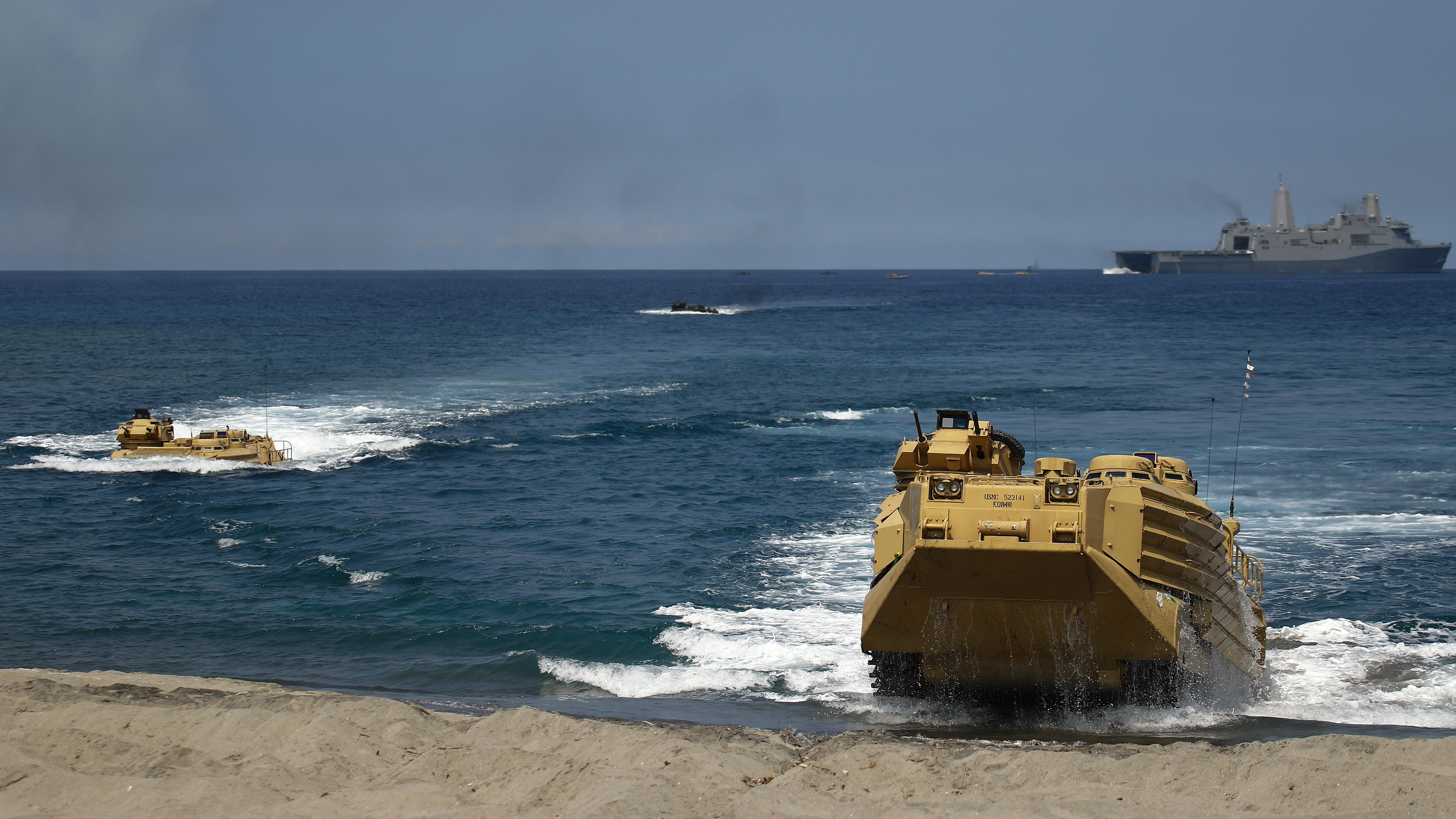 Free download high resolution image - free image free photo free stock image public domain picture -Amphibious Assault Vehicles land ashore