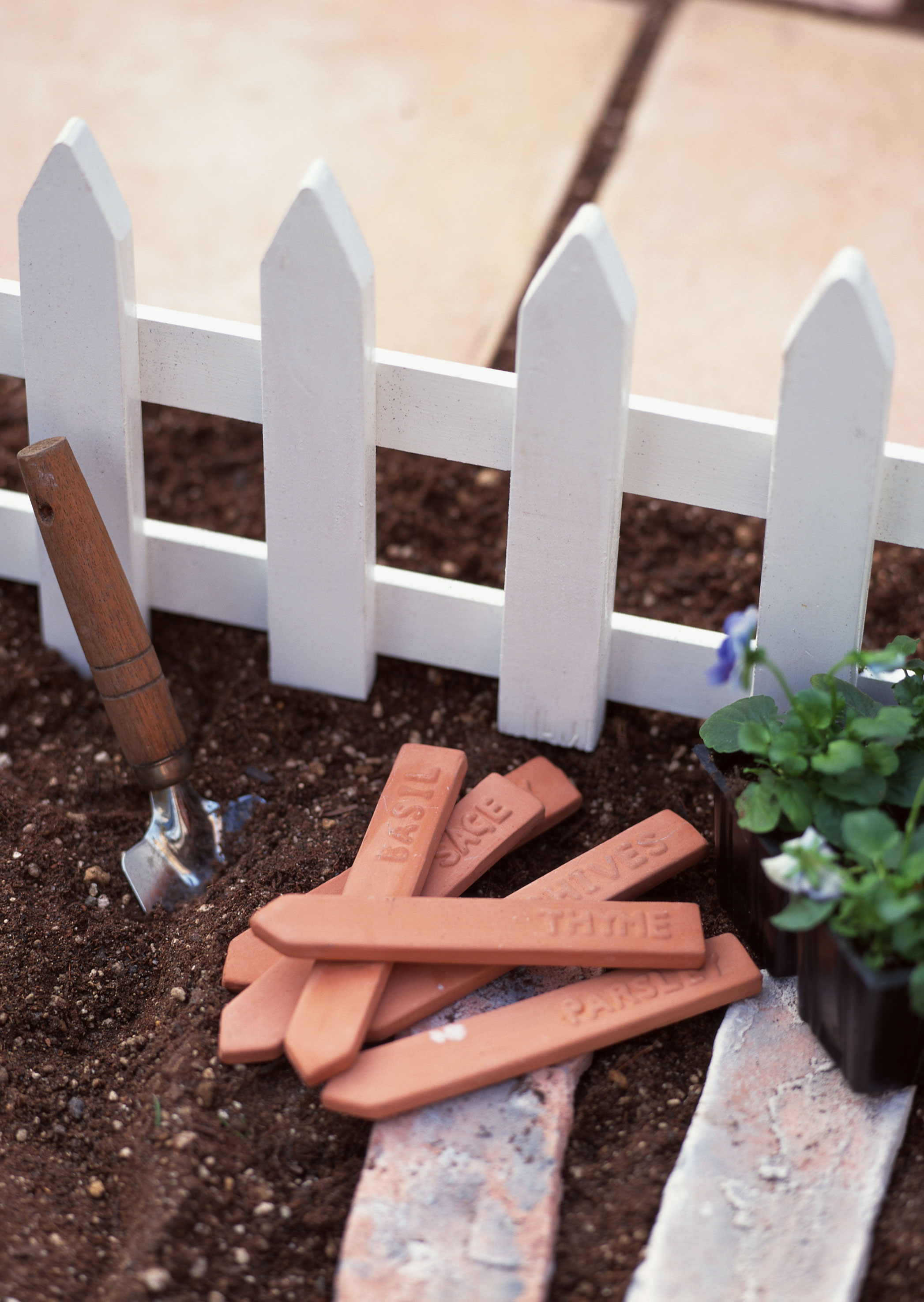 Free download high resolution image - free image free photo free stock image public domain picture -open compost bin with garden tools and herb name tag