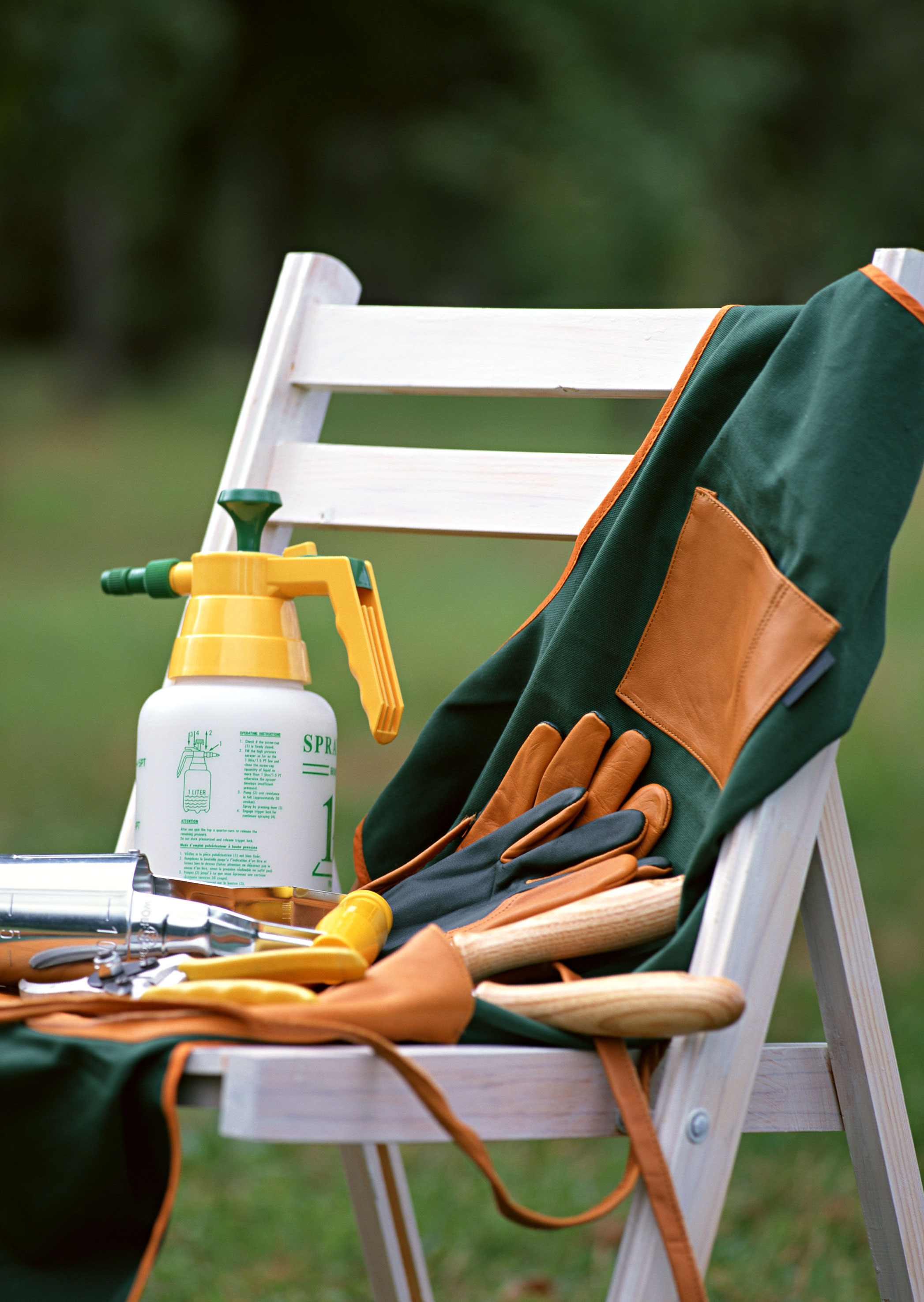 Free download high resolution image - free image free photo free stock image public domain picture -Gardening tools on white chair