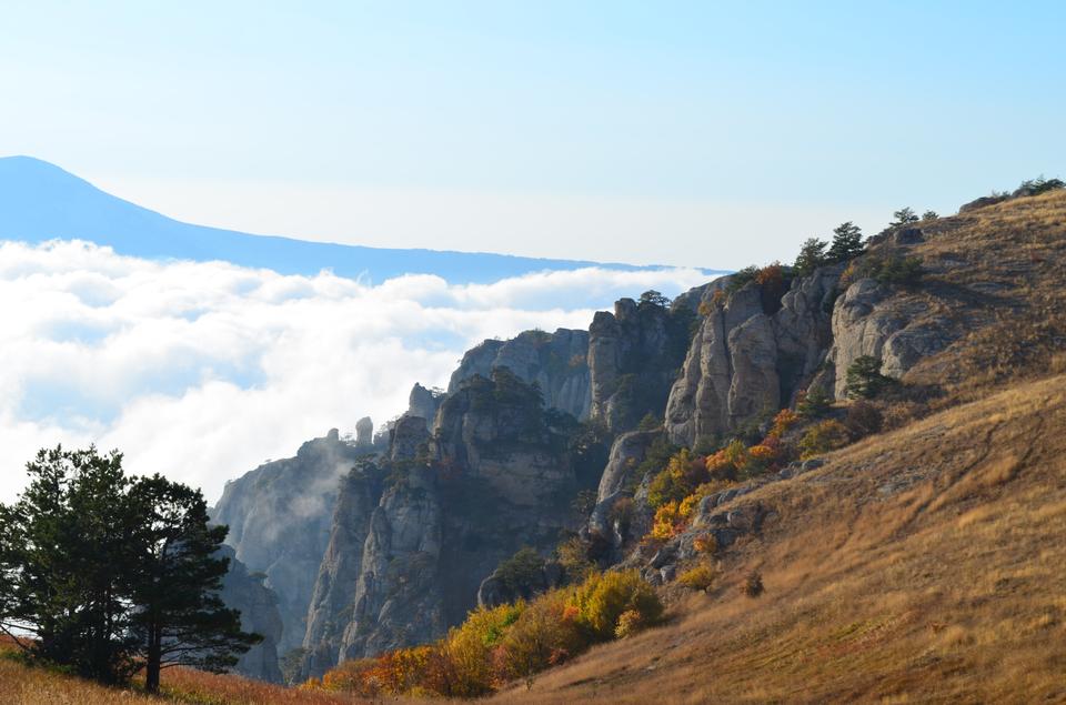 Free download high resolution image - free image free photo free stock image public domain picture  Picturesque landscape from Demerdzhi mountain, Crimea, Ukraine