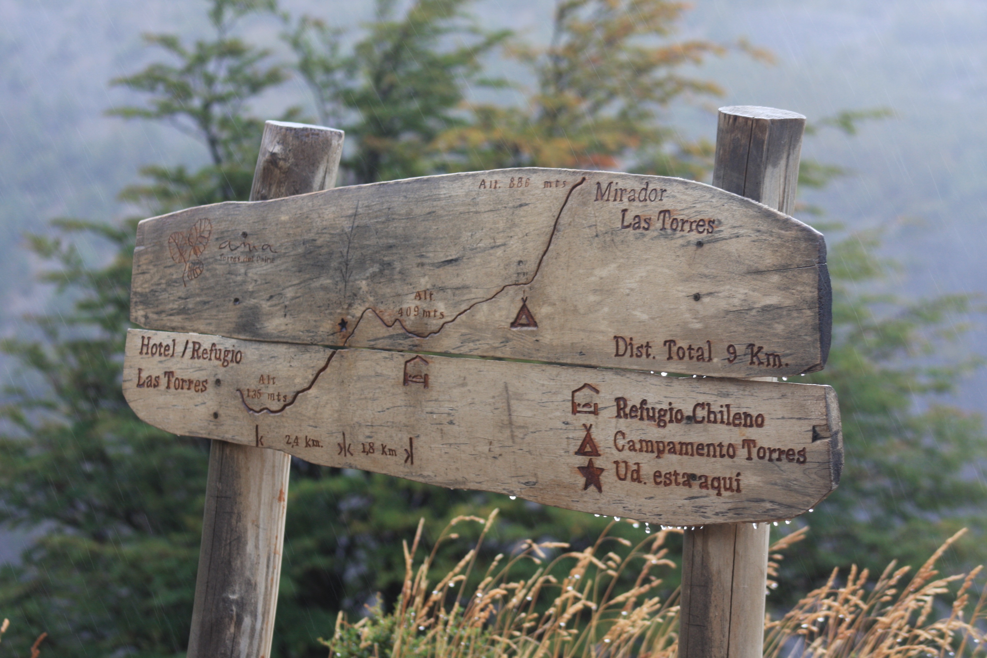 Free download high resolution image - free image free photo free stock image public domain picture -Sign showing the directions and hiking trails patagonia