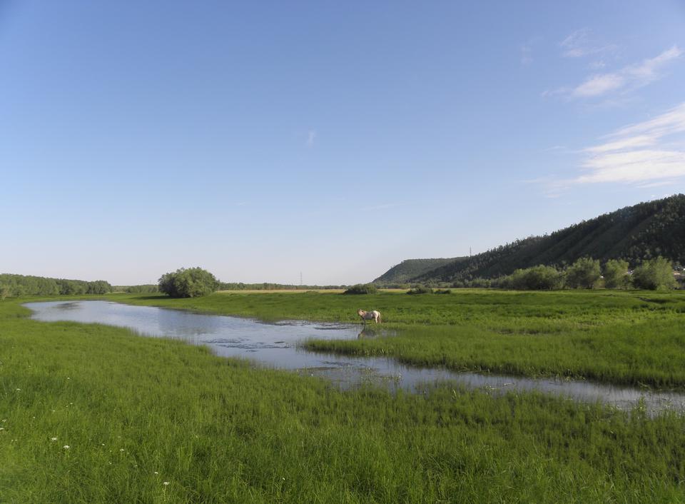 Free download high resolution image - free image free photo free stock image public domain picture  Pond and Grasslands near the village of Old Tabaga