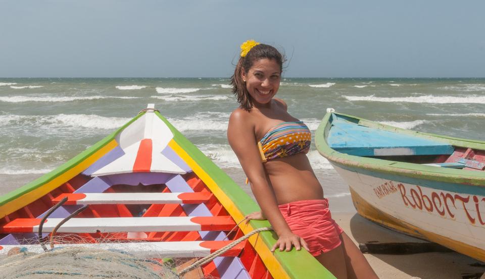 Free download high resolution image - free image free photo free stock image public domain picture  Woman in boat, Margarita Island