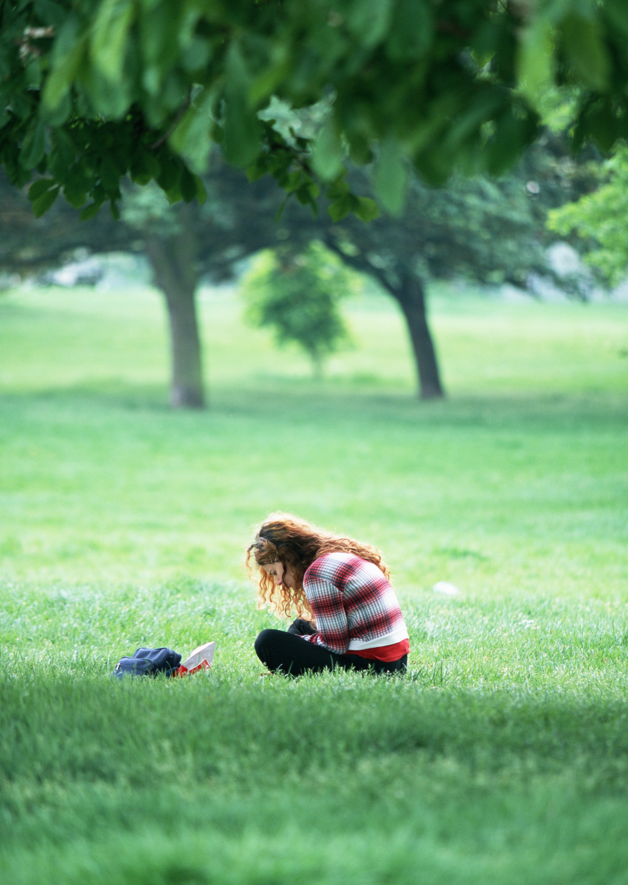 Free download high resolution image - free image free photo free stock image public domain picture -Cute Little Girl Reading Book Outside on Grass