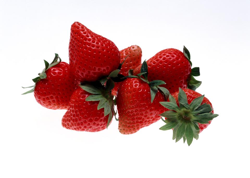 Free download high resolution image - free image free photo free stock image public domain picture  Seven ripe strawberries with leaves