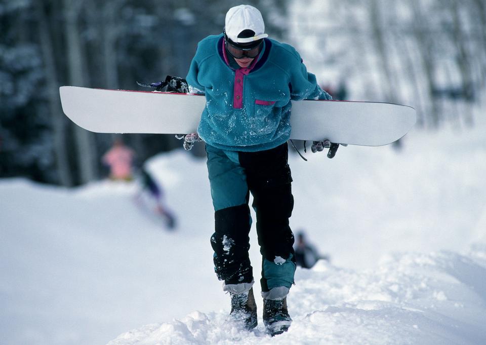 Free download high resolution image - free image free photo free stock image public domain picture  snowboarder walking against snowy mountains