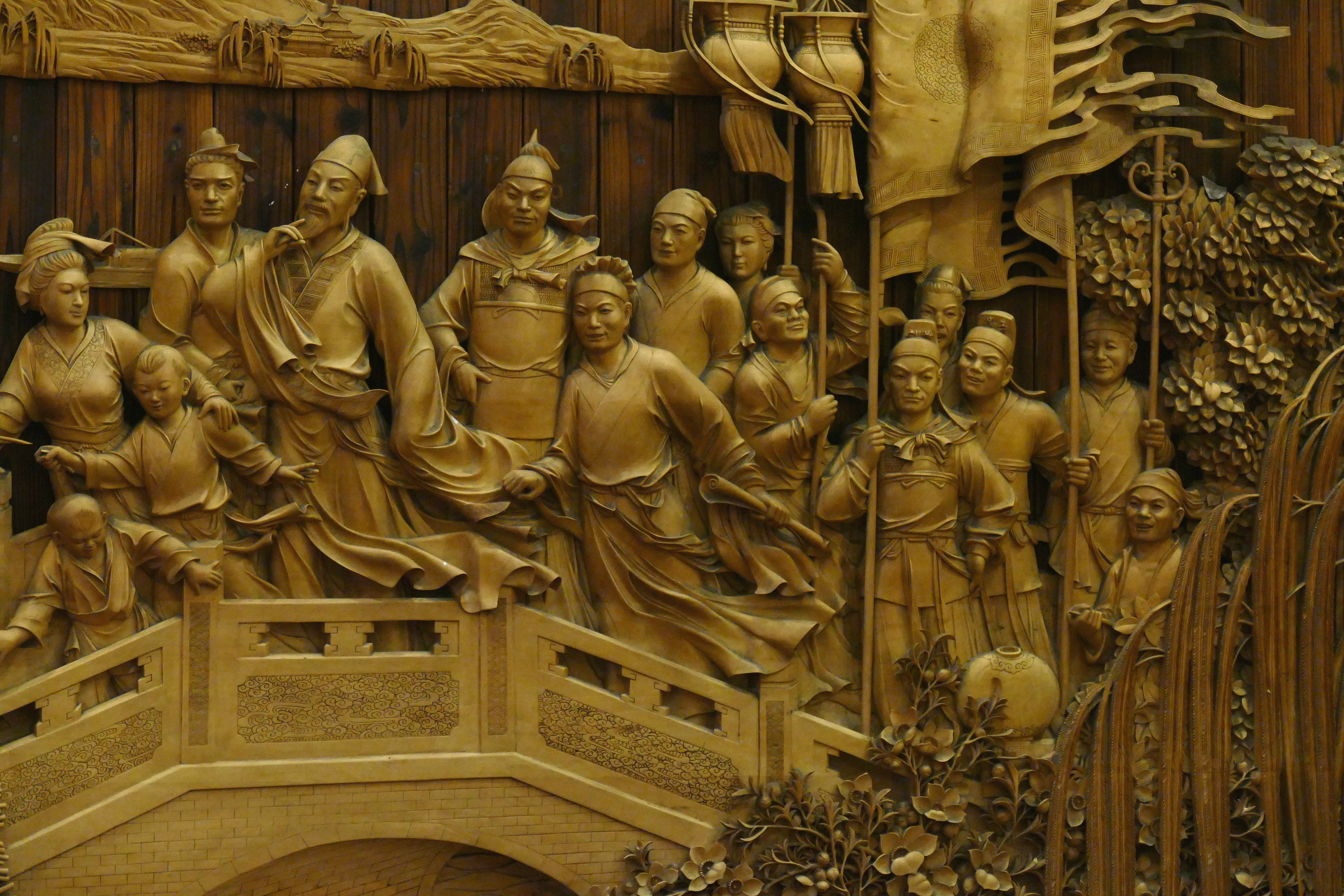 Free download high resolution image - free image free photo free stock image public domain picture -Wood carving panel depicting the feats of Su Shi