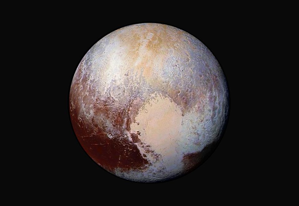 Free download high resolution image - free image free photo free stock image public domain picture  Pluto Dazzles in False Color