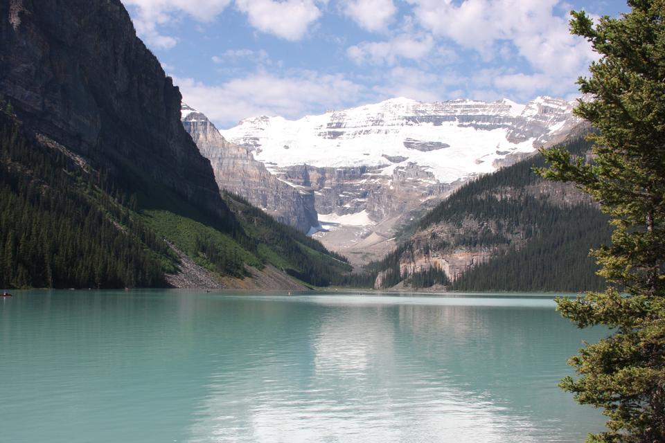 Free download high resolution image - free image free photo free stock image public domain picture  Lake Louise and Mount Victoria with its Glacier