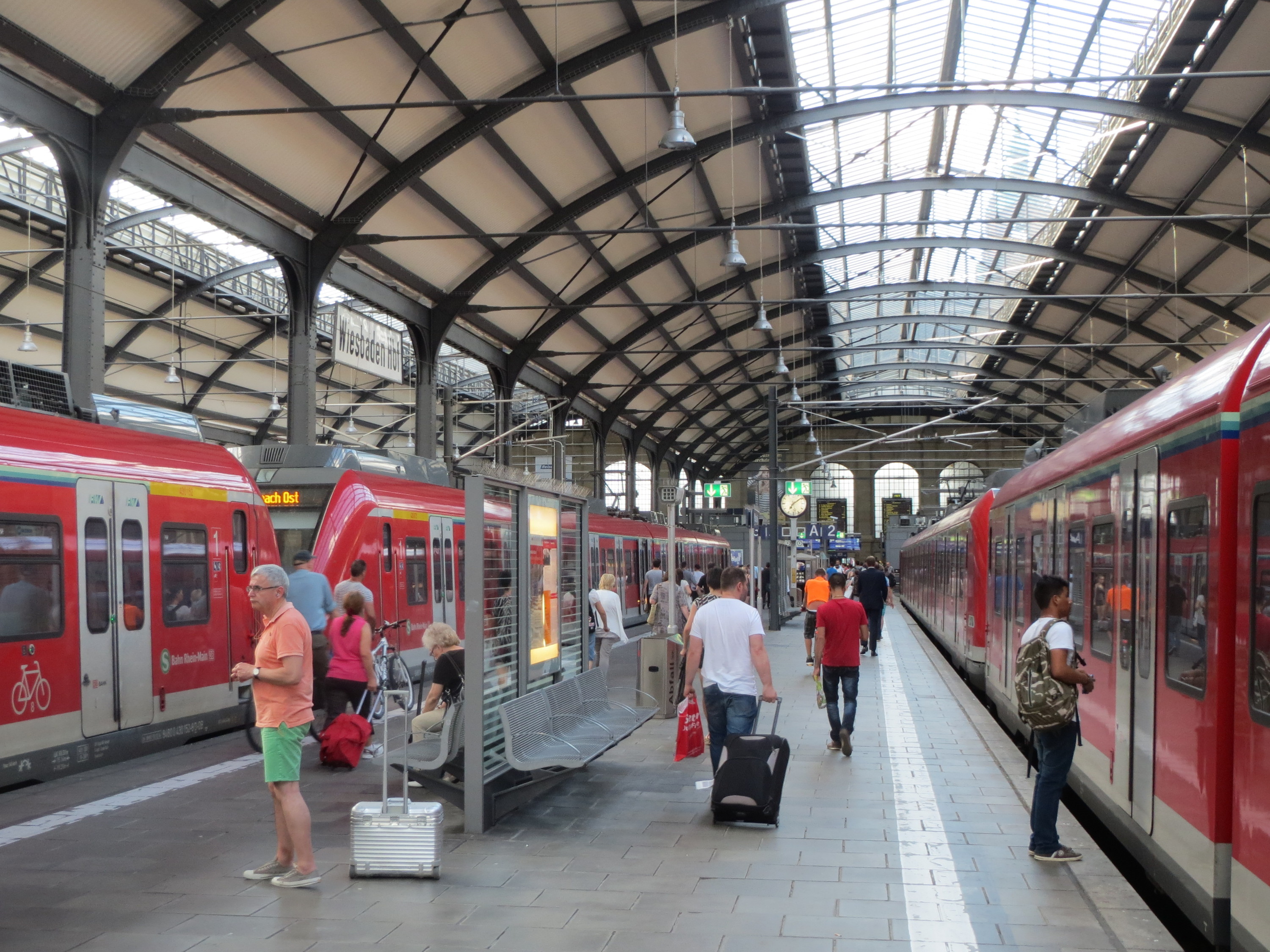 Free download high resolution image - free image free photo free stock image public domain picture -panoramic view on the Wiesbaden railway station