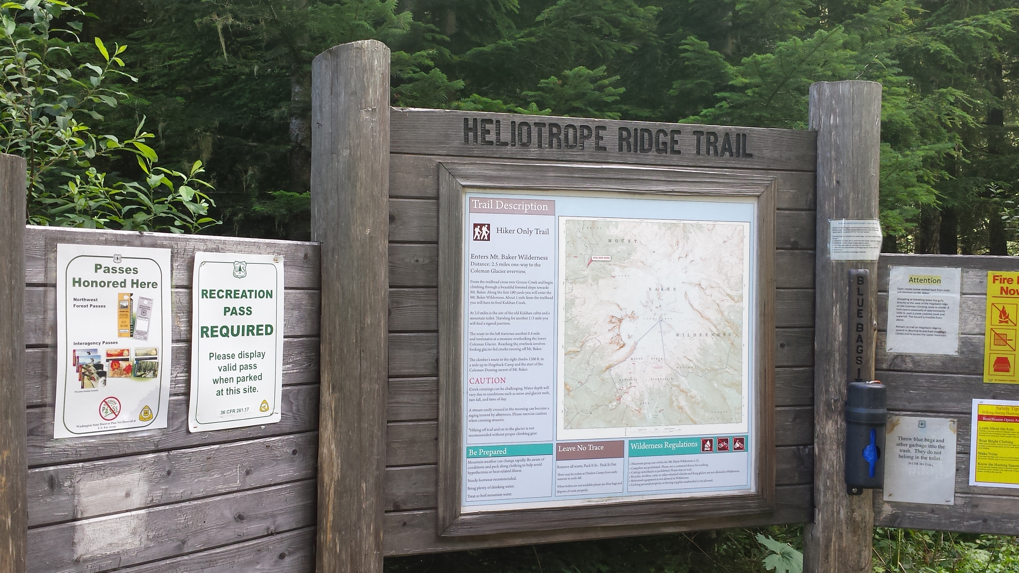 Free download high resolution image - free image free photo free stock image public domain picture -Heliotrope Ridge Trail Sign