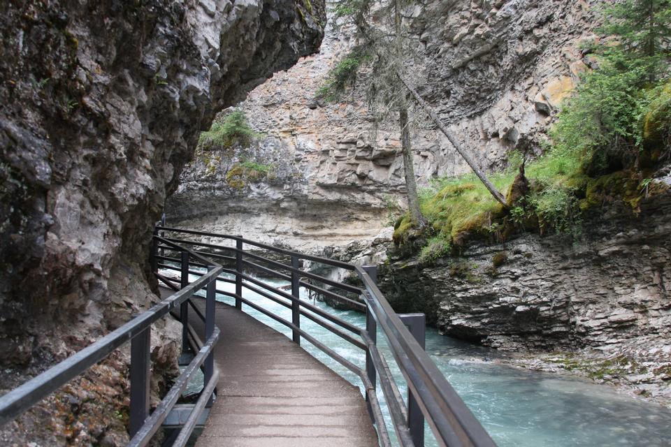 Free download high resolution image - free image free photo free stock image public domain picture  Johnston Canyon walkway in Banff National Park