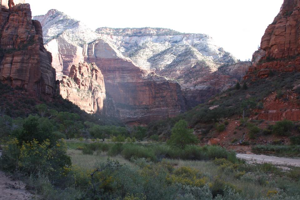 Free download high resolution image - free image free photo free stock image public domain picture  Zion Canyon from Angels Landing,in Zion National Park