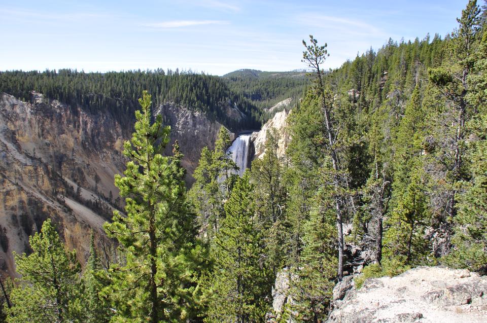 Free download high resolution image - free image free photo free stock image public domain picture  Lower Falls of the Yellowstone River