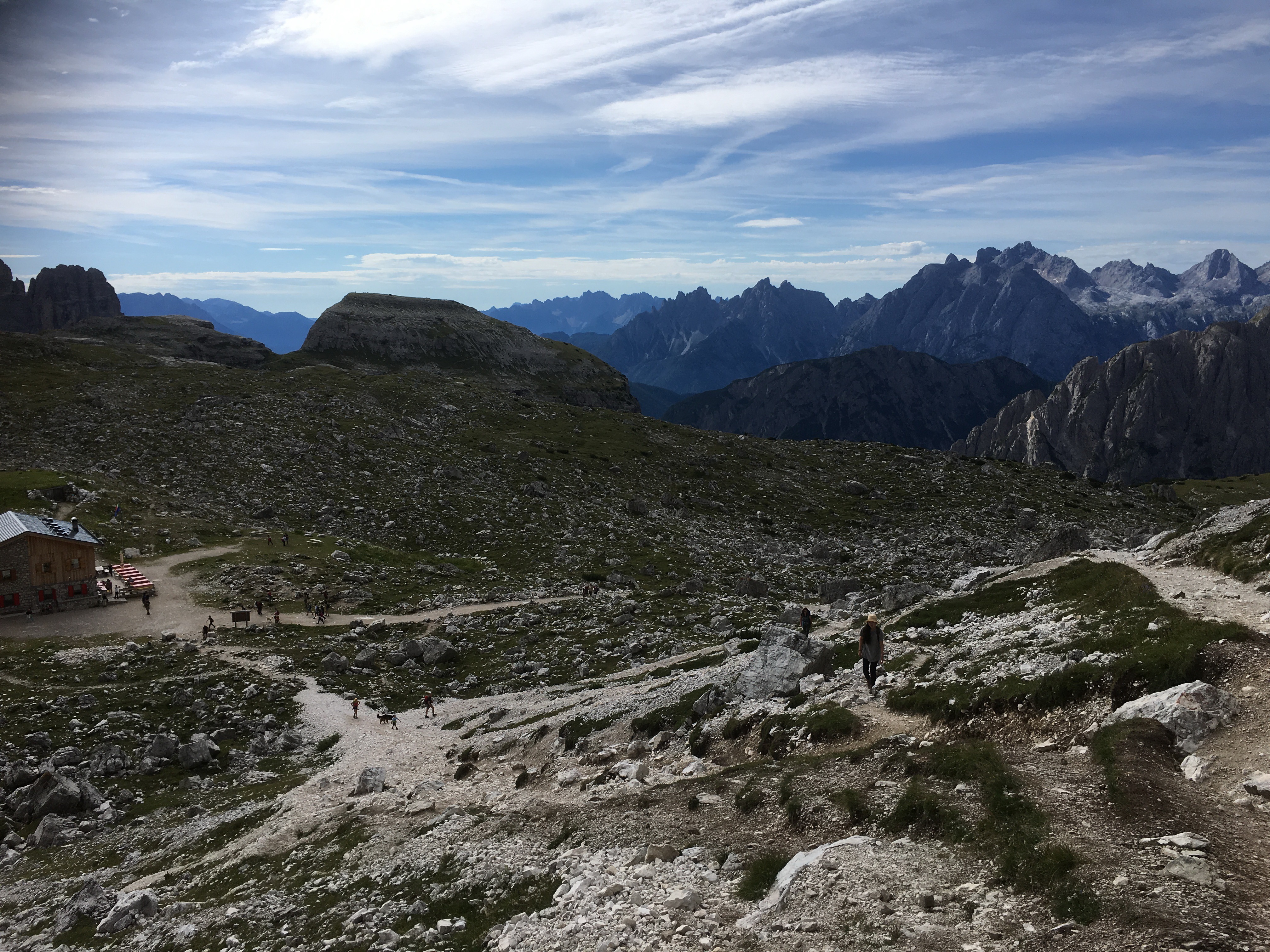 Free download high resolution image - free image free photo free stock image public domain picture -Dolomites mountain panorama and Locatelli Refuge