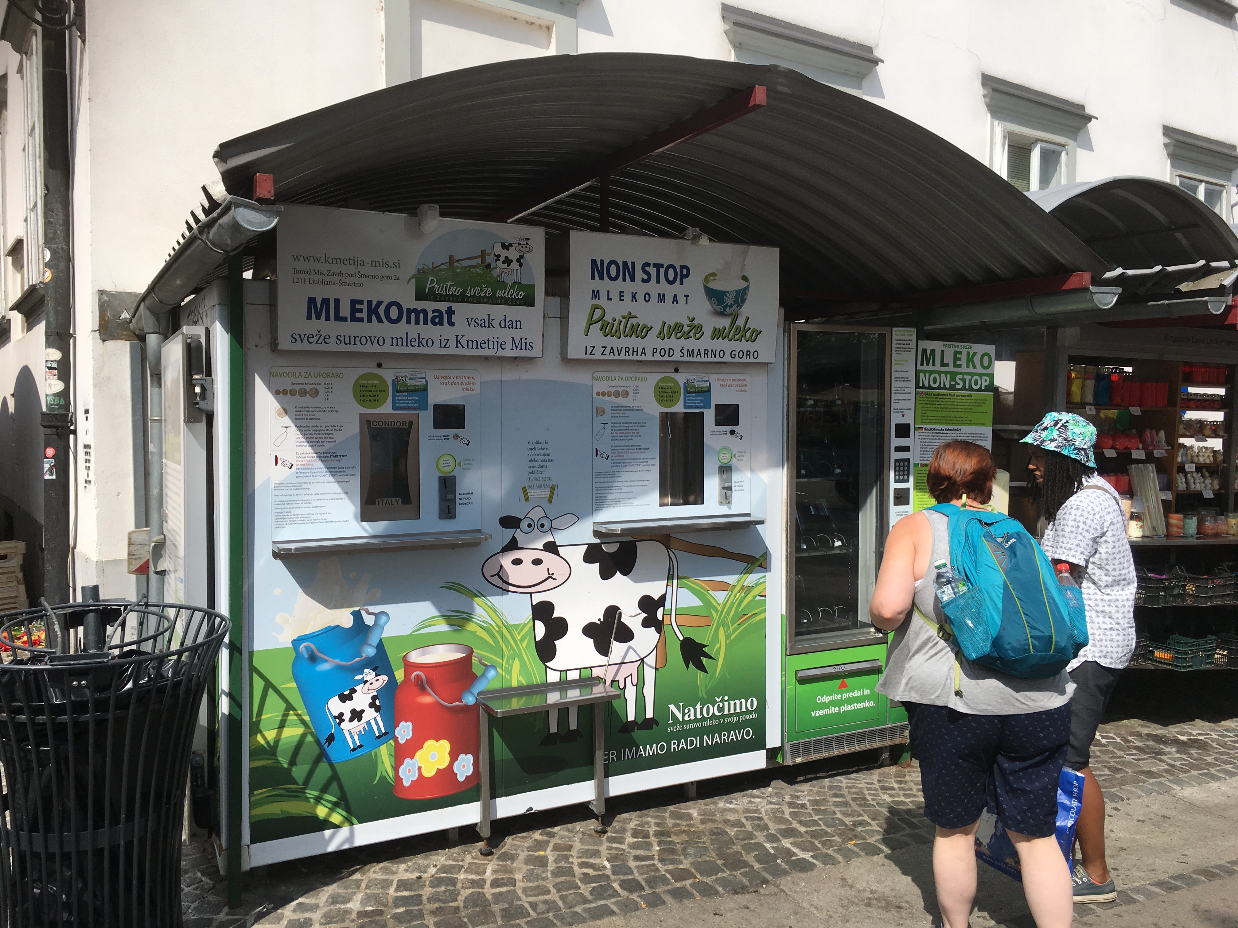 Free download high resolution image - free image free photo free stock image public domain picture -milk vending machine on the street in Ljubljana, Slovenia