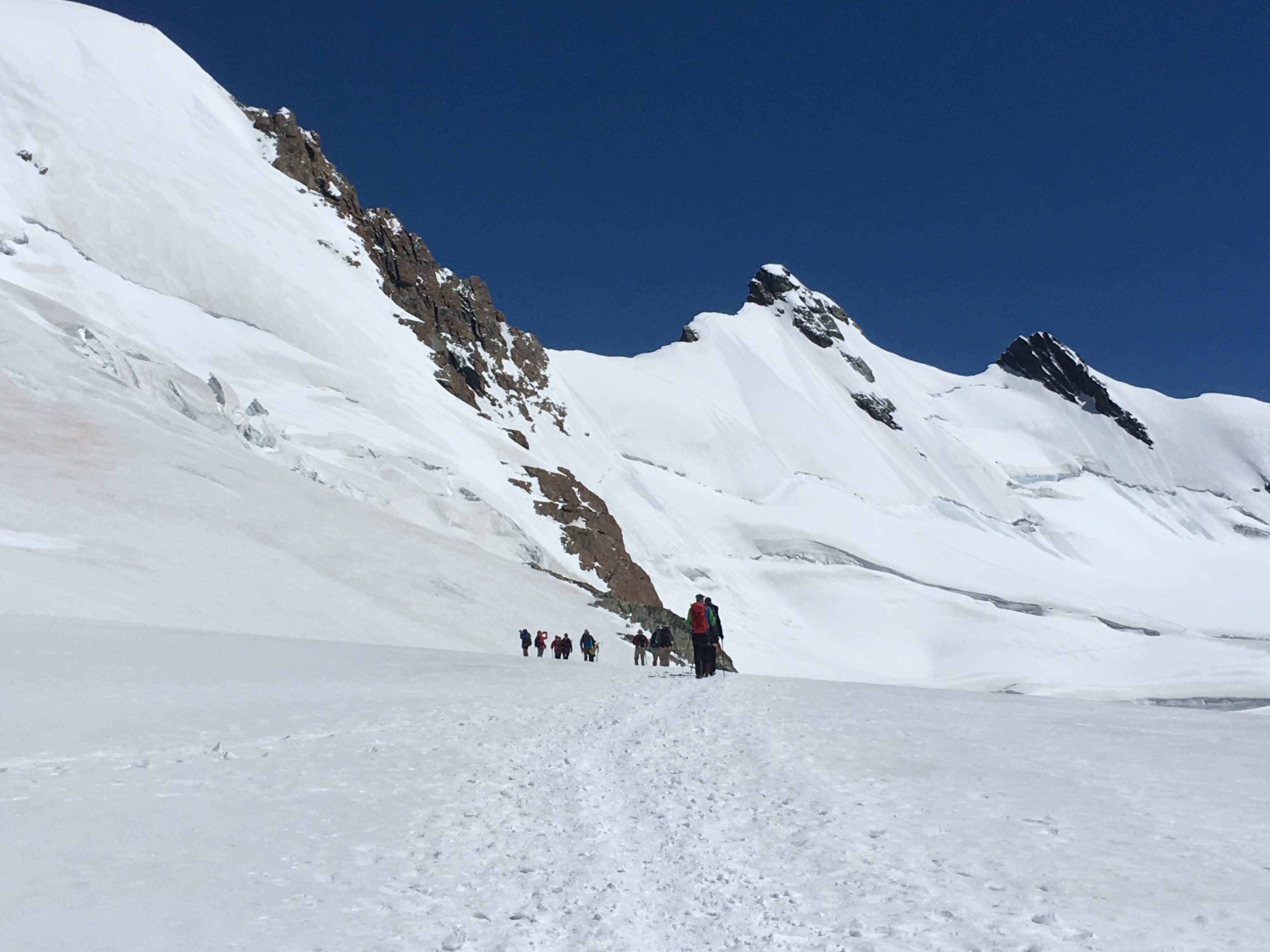 Free download high resolution image - free image free photo free stock image public domain picture -Roccia Nera and slope of Breithorn Gorner glacier Matterhorn