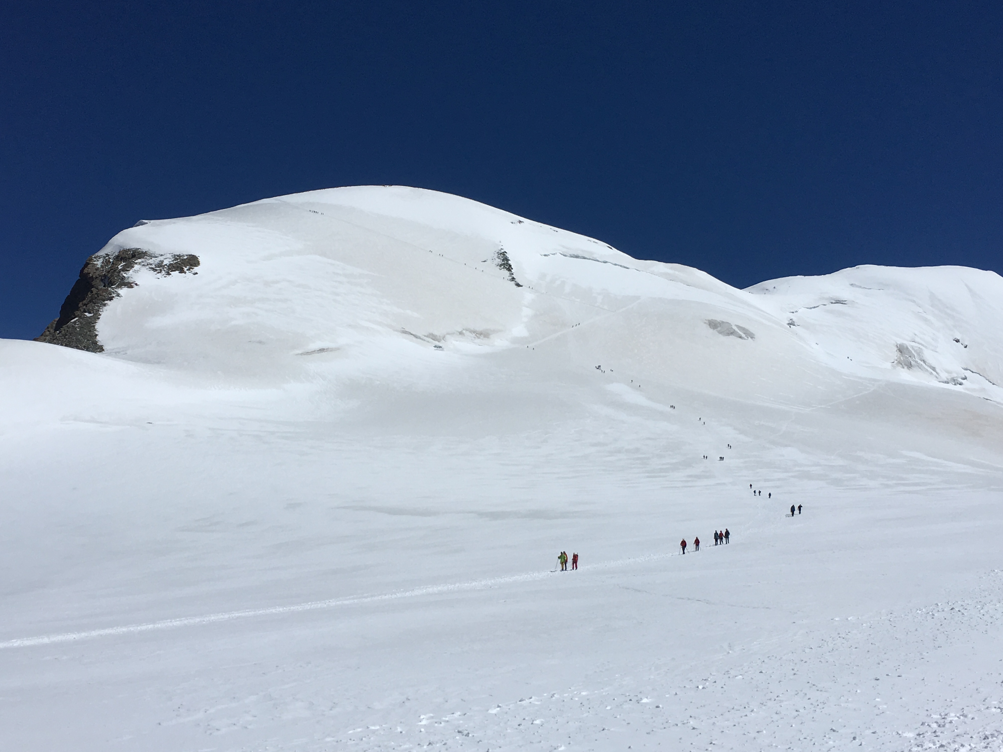 Free download high resolution image - free image free photo free stock image public domain picture -Roccia Nera and slope of Breithorn Gorner glacier Matterhorn