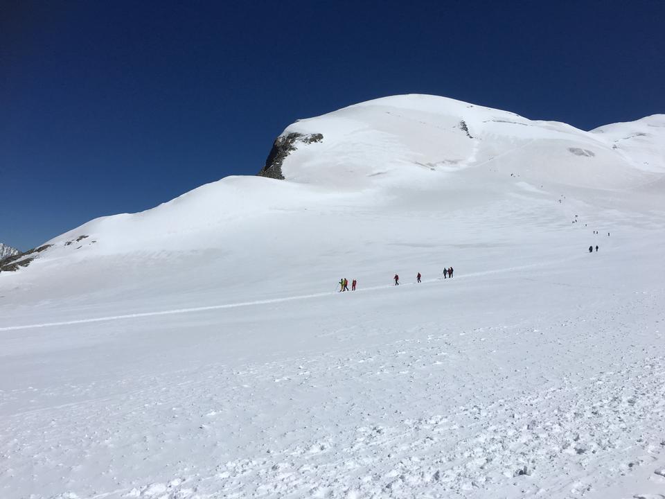 Free download high resolution image - free image free photo free stock image public domain picture  Roccia Nera and slope of Breithorn Gorner glacier Matterhorn