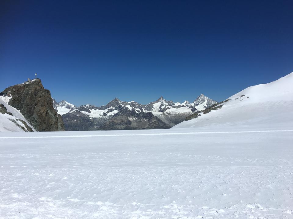 Free download high resolution image - free image free photo free stock image public domain picture  Roccia Nera and slope of Breithorn Gorner glacier Matterhorn