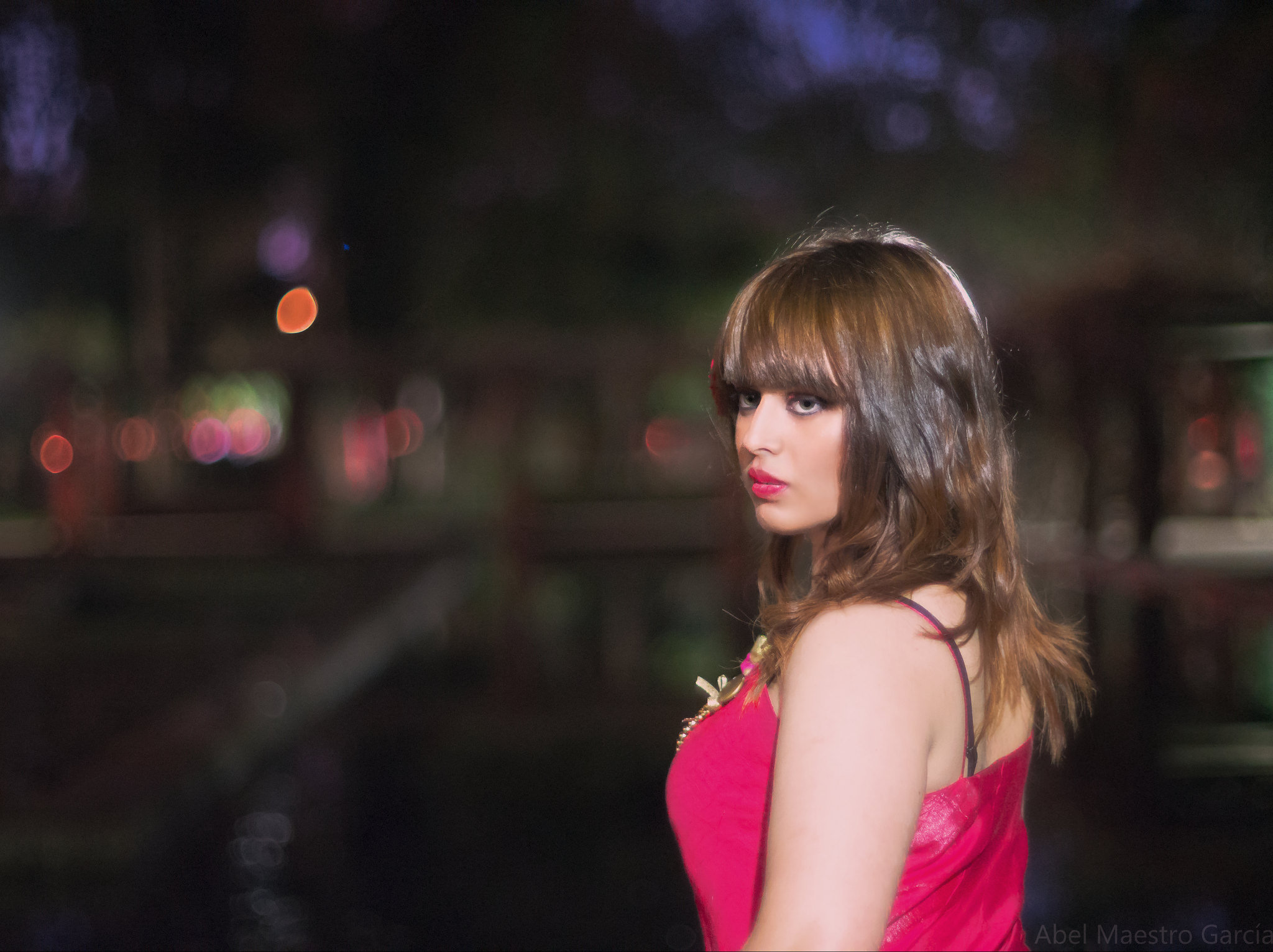 Free download high resolution image - free image free photo free stock image public domain picture -happy young woman in pink dress over night city street