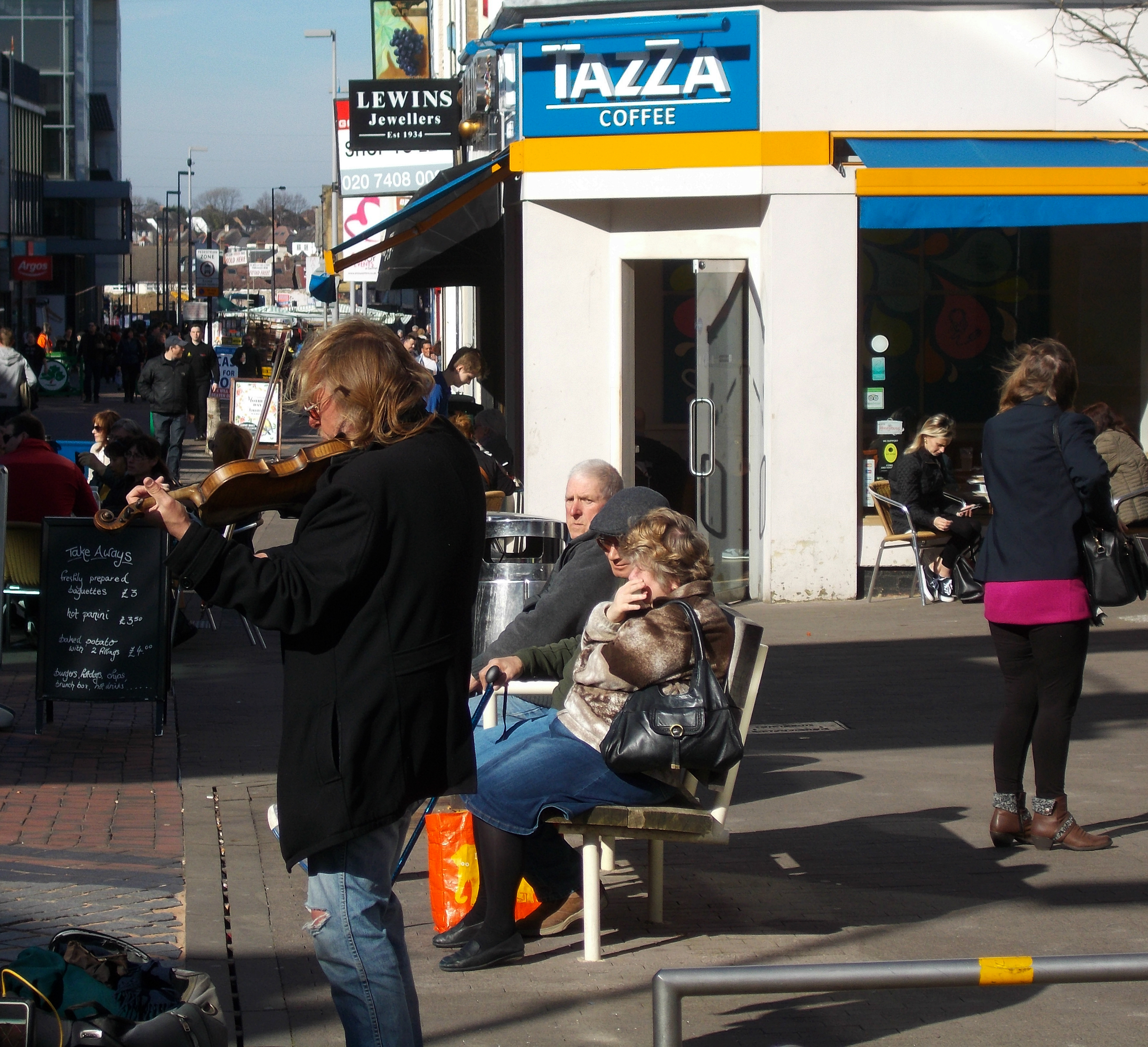 Free download high resolution image - free image free photo free stock image public domain picture -man busker playing violin on the street