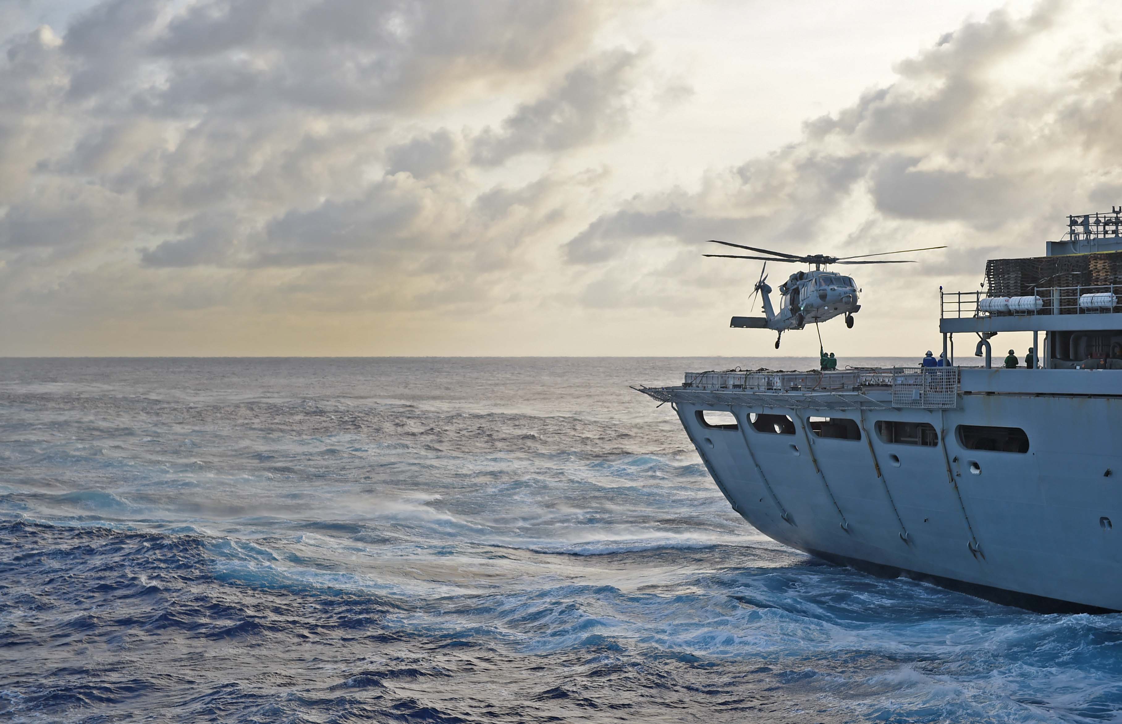 Free download high resolution image - free image free photo free stock image public domain picture -An MH-60R Seahawk hovers over the flight deck