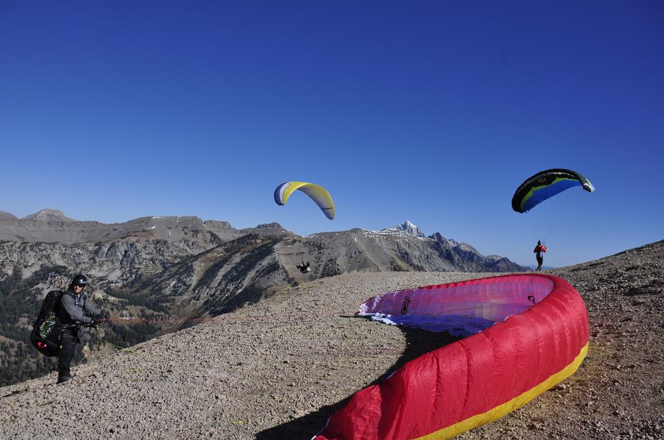 Free download high resolution image - free image free photo free stock image public domain picture  Paraglider taking off from a mountain