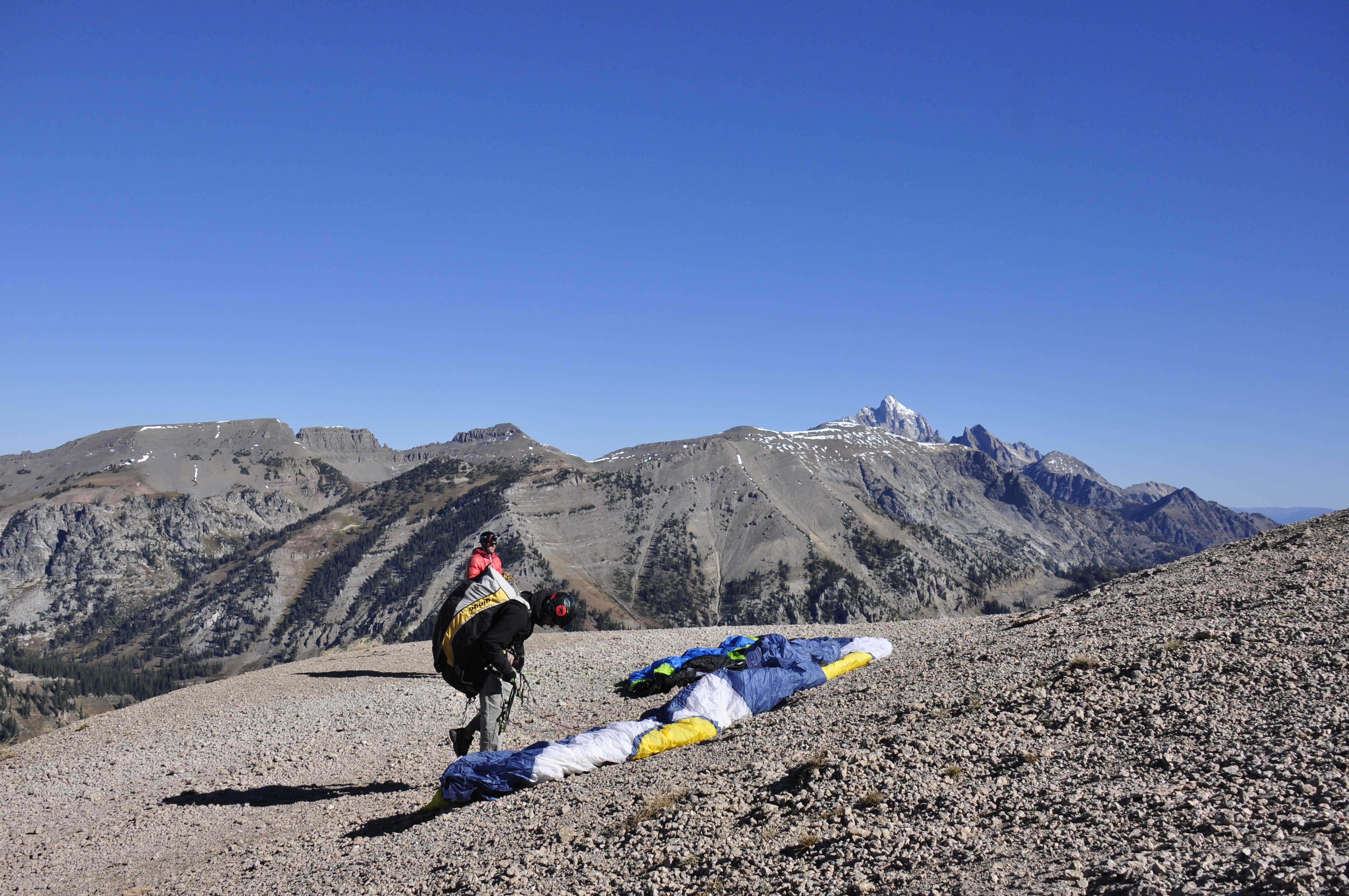 Free download high resolution image - free image free photo free stock image public domain picture -Paraglider prepareing to take off from a mountain