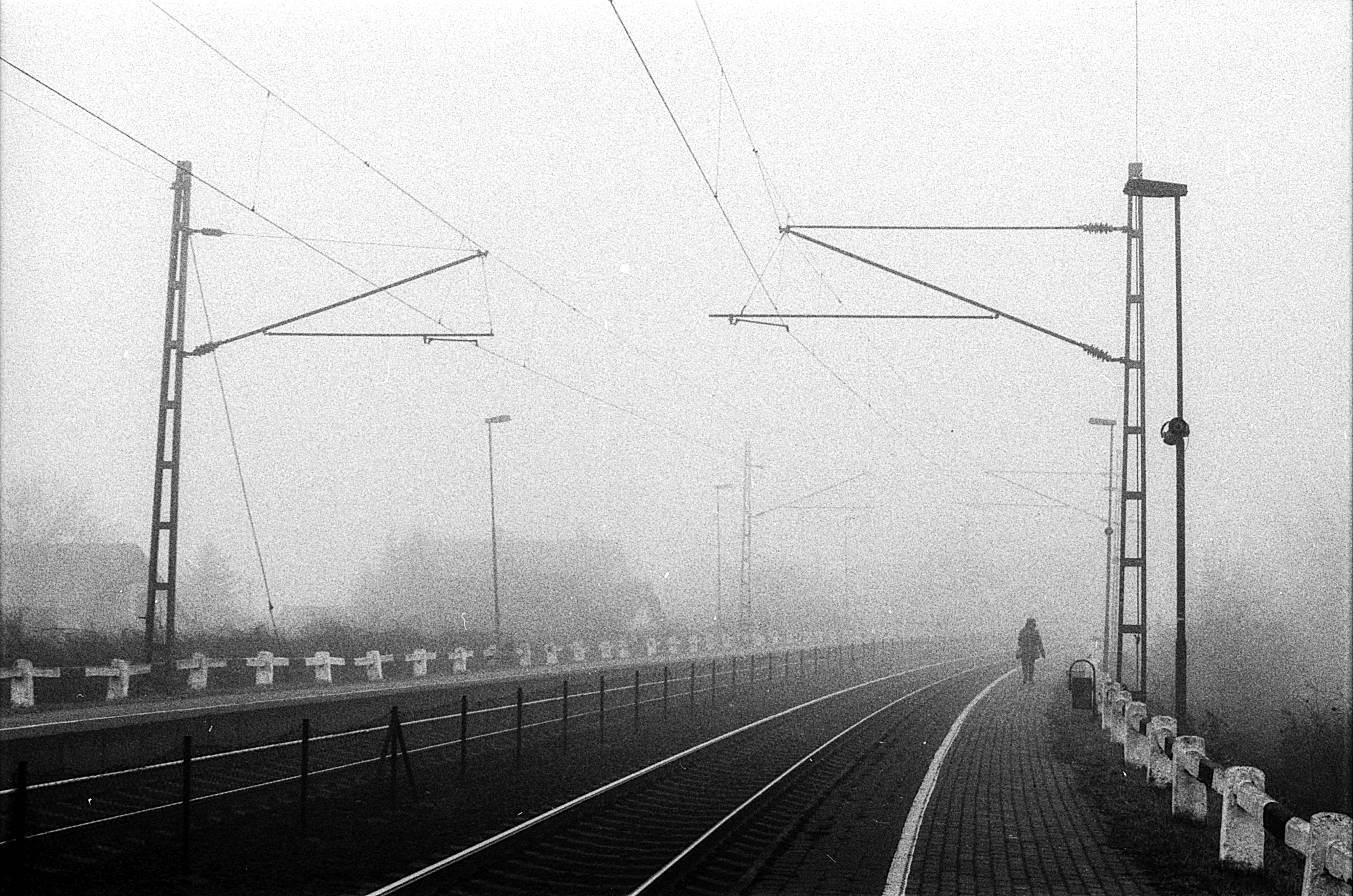 Free download high resolution image - free image free photo free stock image public domain picture -railway system with rails in dense fog