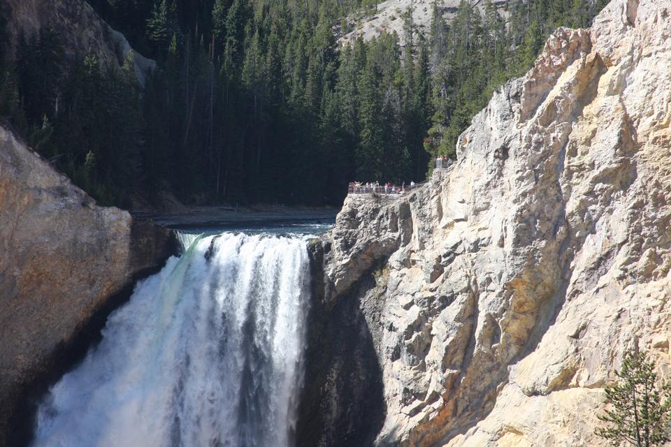 Free download high resolution image - free image free photo free stock image public domain picture  Lower Falls on the Grand Canyon of the Yellowstone