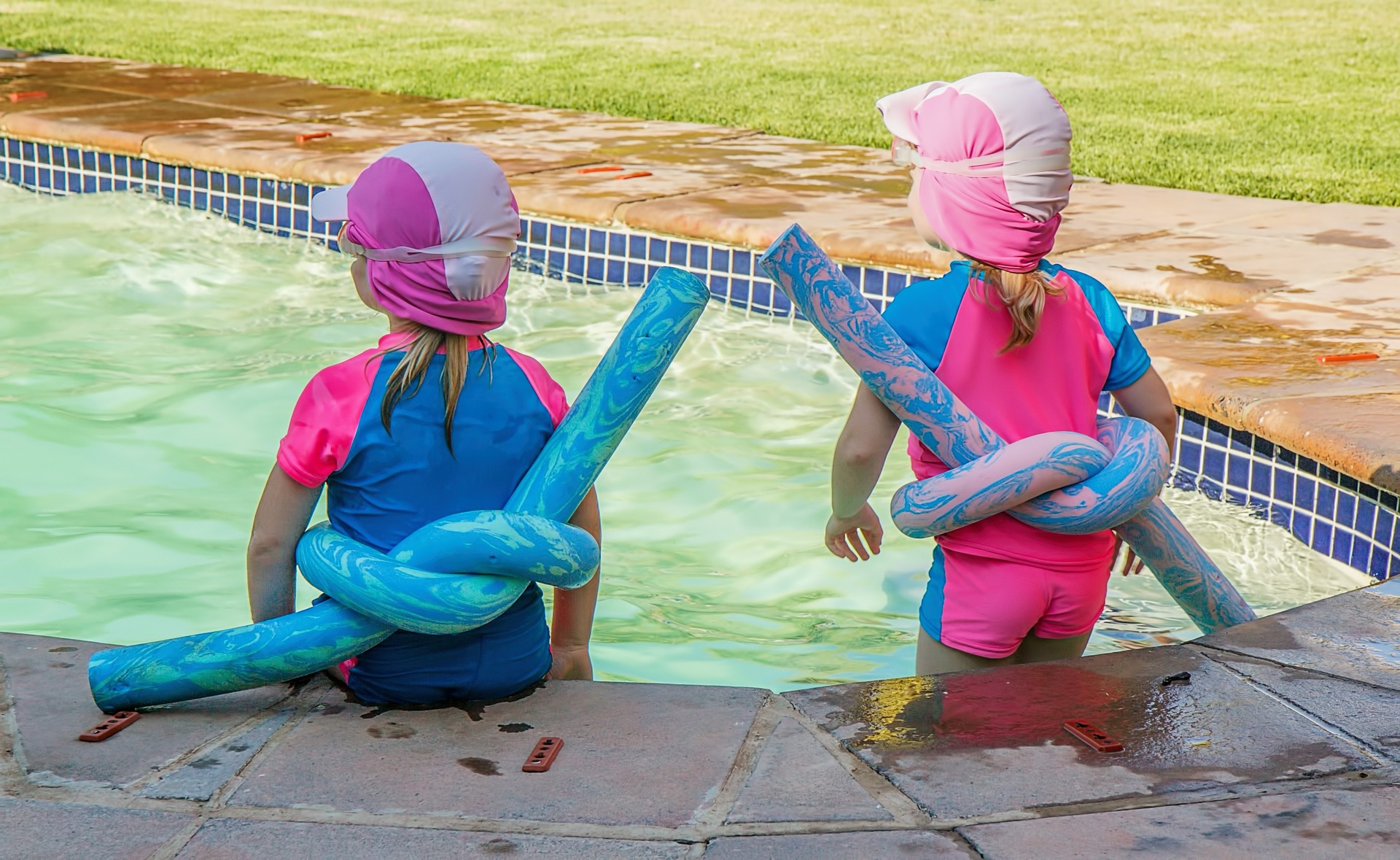 Free download high resolution image - free image free photo free stock image public domain picture -Photo of two cute girl in swimming pool