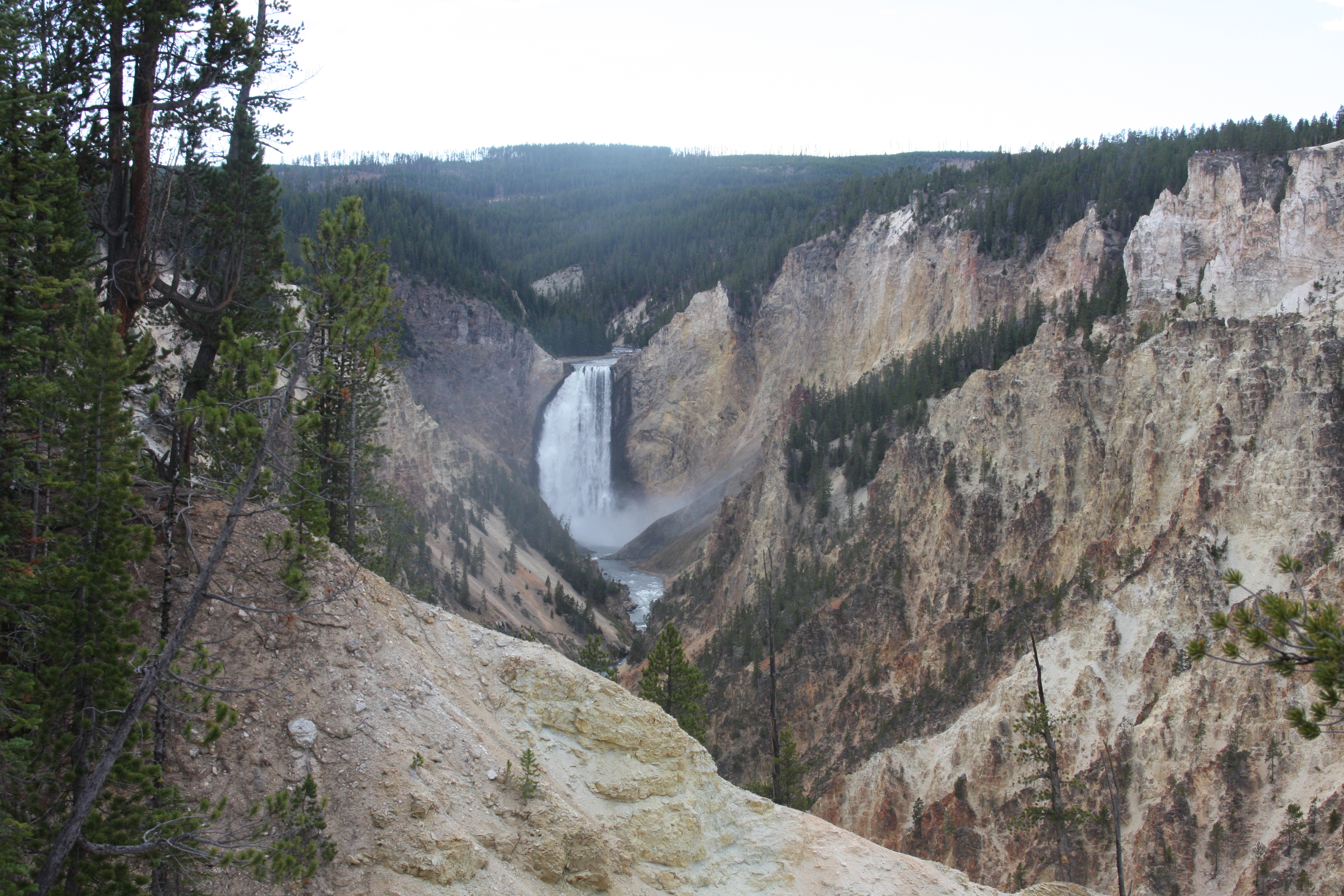 Free download high resolution image - free image free photo free stock image public domain picture -Lower Falls on the Grand Canyon of the Yellowstone