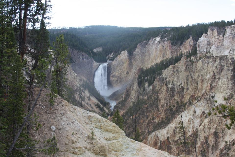 Free download high resolution image - free image free photo free stock image public domain picture  Lower Falls on the Grand Canyon of the Yellowstone