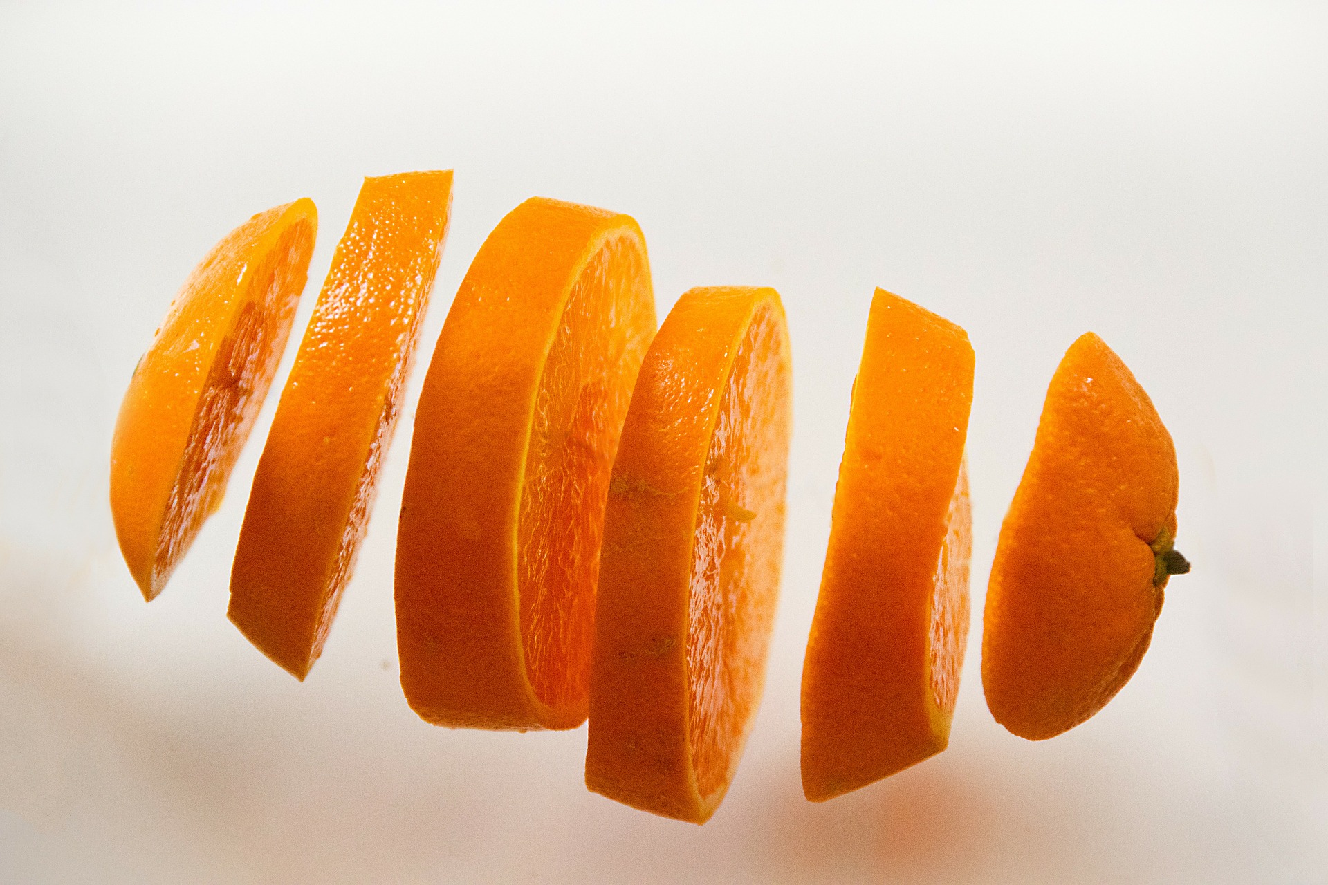 Free download high resolution image - free image free photo free stock image public domain picture -Orange slices on white background.