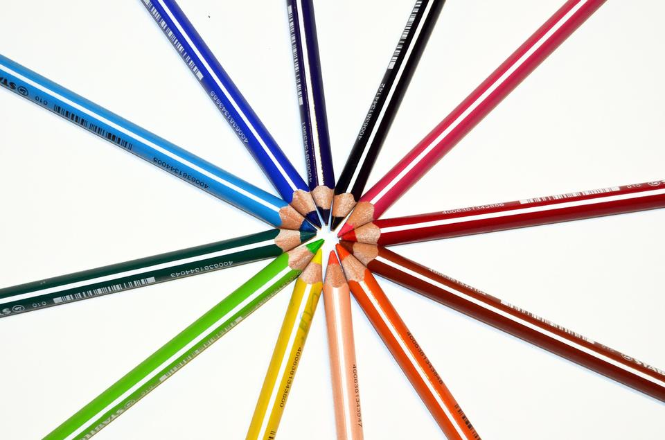 Free download high resolution image - free image free photo free stock image public domain picture  Bright colored pencils