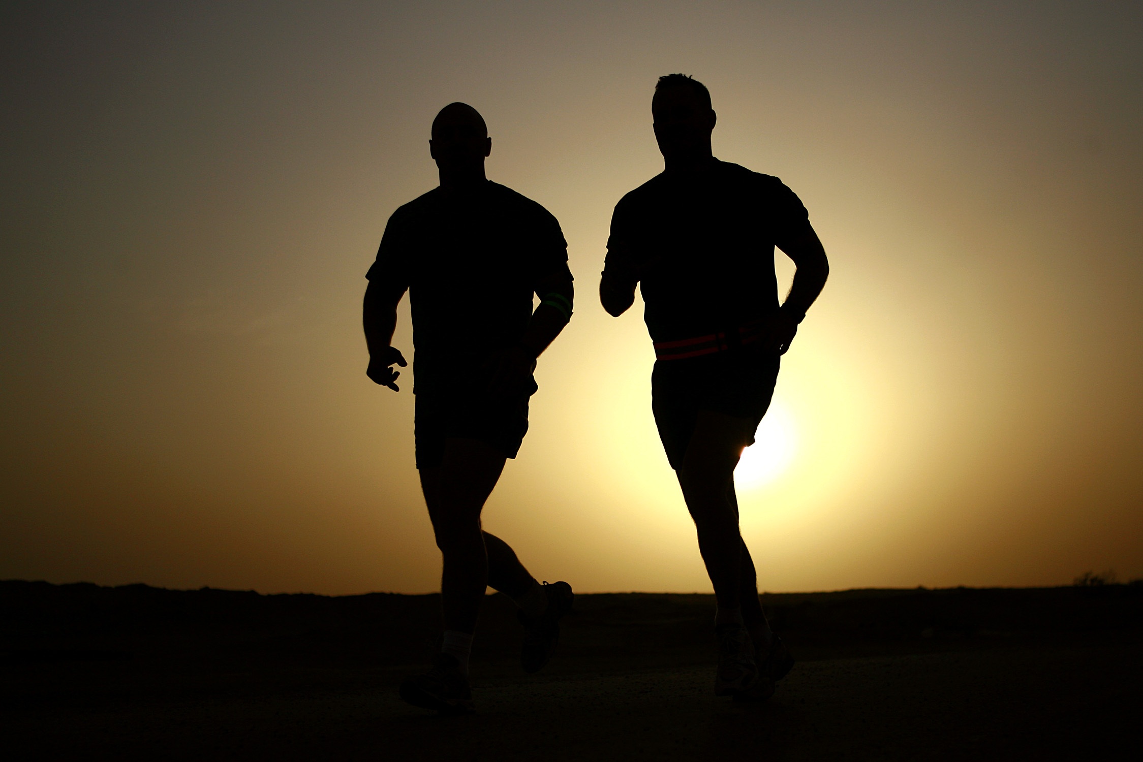 Free download high resolution image - free image free photo free stock image public domain picture -silhouettes running at sunset