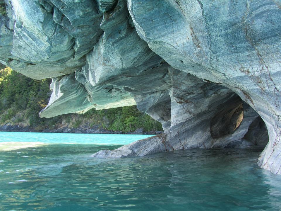 Free download high resolution image - free image free photo free stock image public domain picture  Unique marble caves. General Carrera lake. North of Patagonia