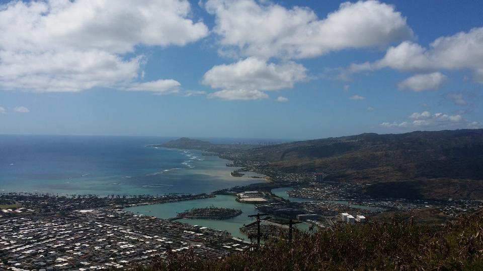 Free download high resolution image - free image free photo free stock image public domain picture  Hanauma Bay from atop Koko Head Crater