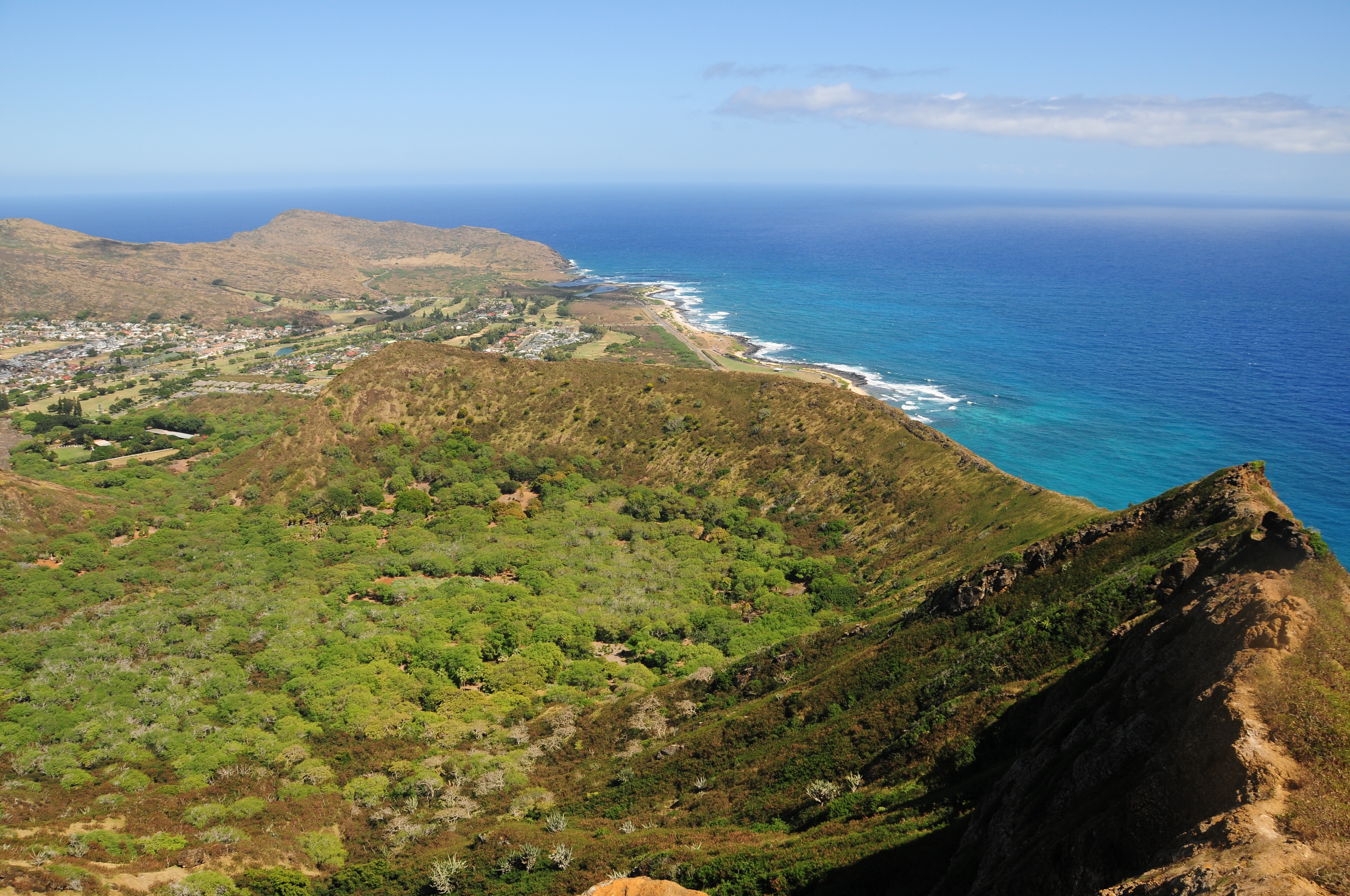 Free download high resolution image - free image free photo free stock image public domain picture -Hanauma Bay from atop Koko Head Crater