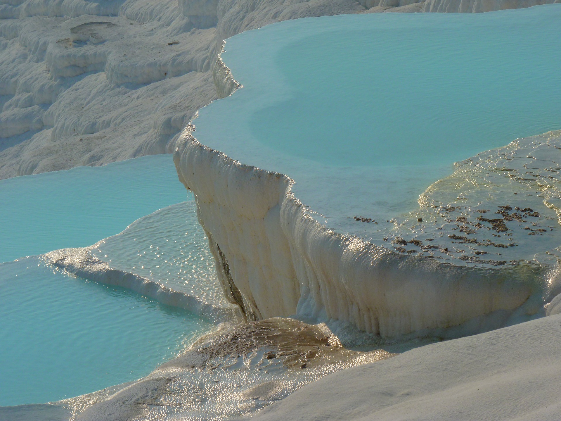 Free download high resolution image - free image free photo free stock image public domain picture -The enchanting pools of Pamukkale in Turkey. Pamukkale hot spring