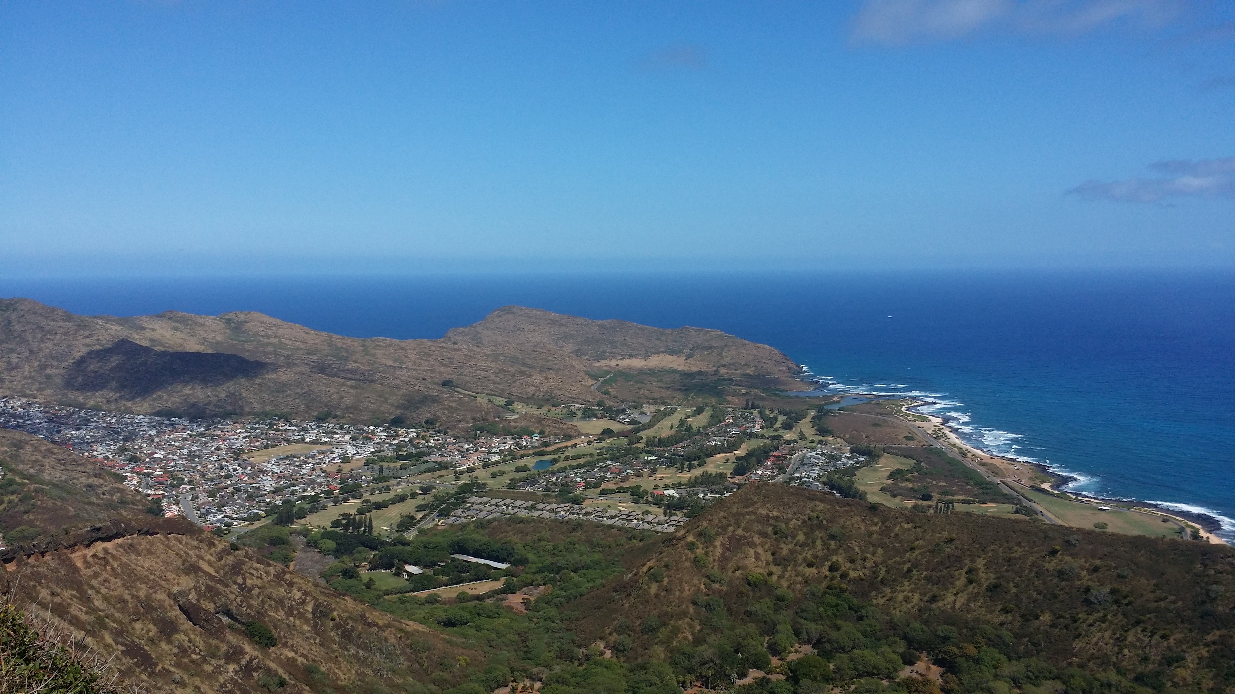 Free download high resolution image - free image free photo free stock image public domain picture -Hanauma Bay from atop Koko Head Crater