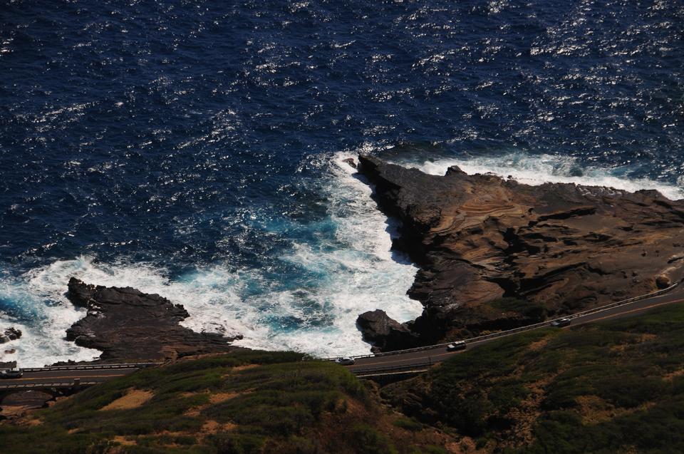 Free download high resolution image - free image free photo free stock image public domain picture  Hanauma Bay from atop Koko Head Crater