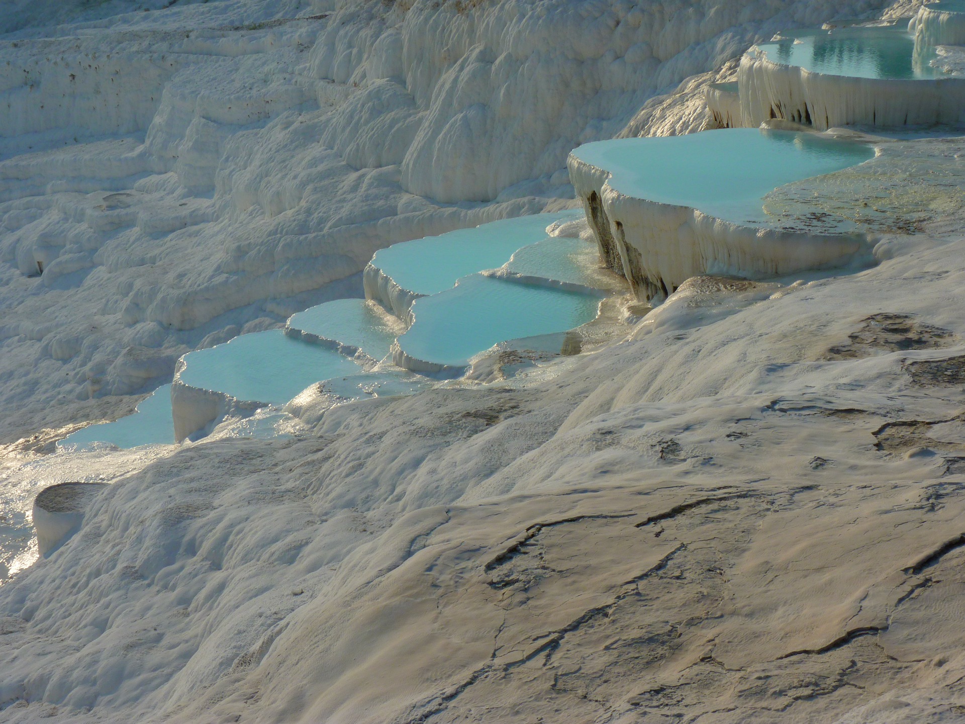 Free download high resolution image - free image free photo free stock image public domain picture -Travertine pools and terraces in Pamukkale, Turkey