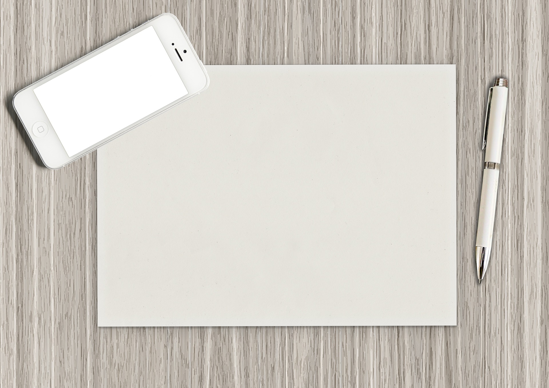 Free download high resolution image - free image free photo free stock image public domain picture -Blank notepad with pen and pencil on office wooden table