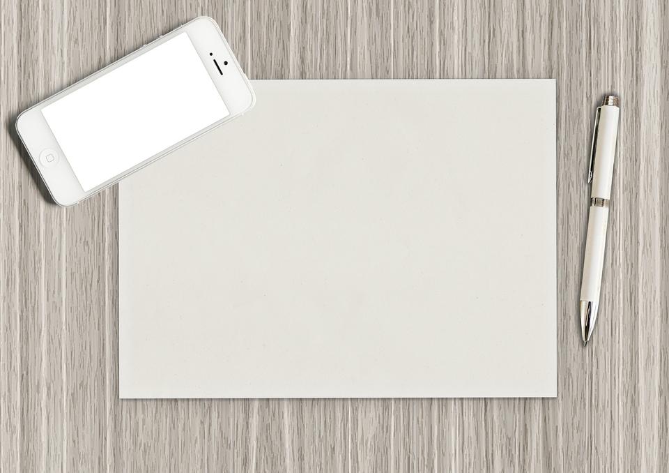 Free download high resolution image - free image free photo free stock image public domain picture  Blank notepad with pen and pencil on office wooden table