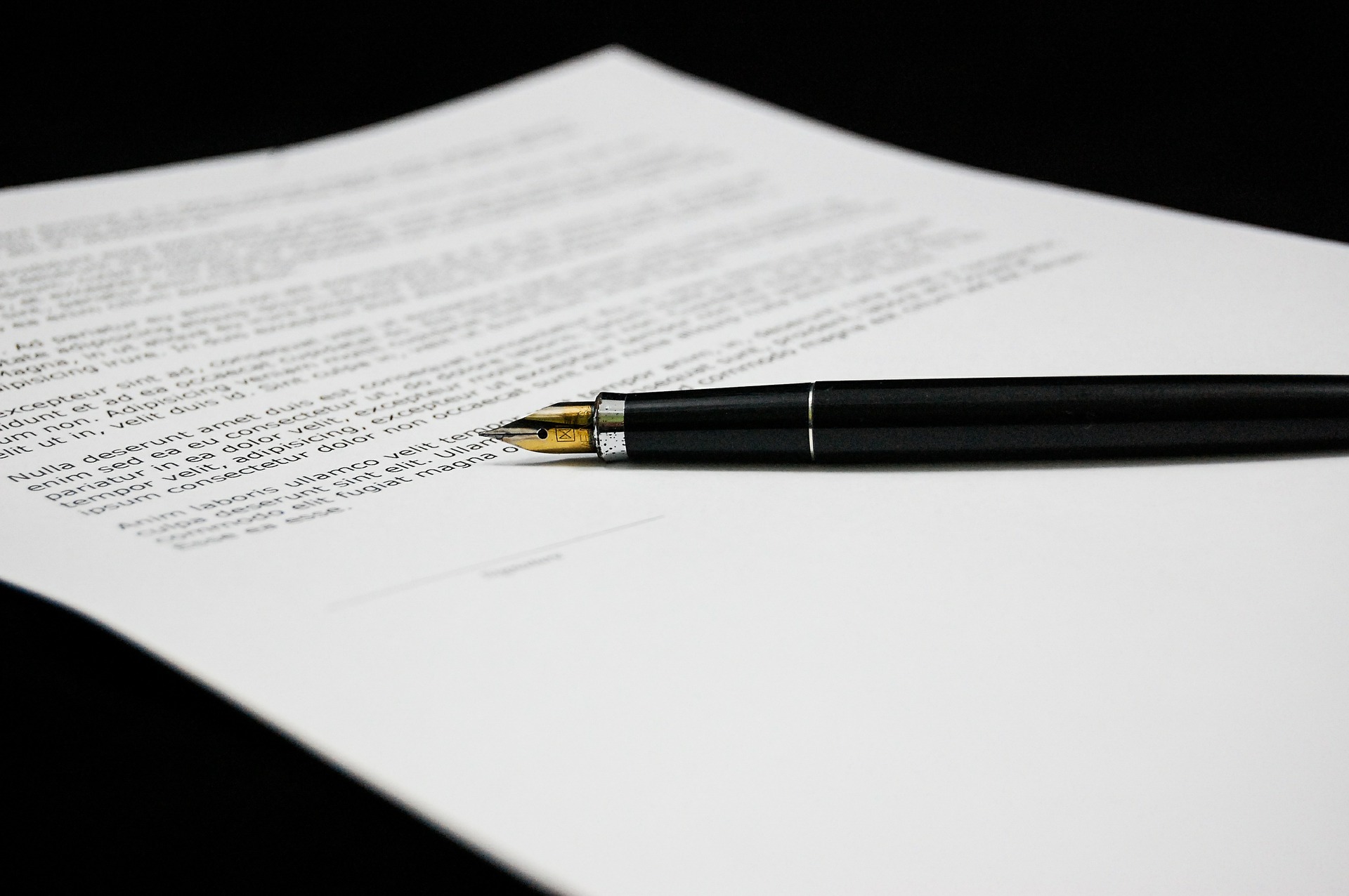 Free download high resolution image - free image free photo free stock image public domain picture -Low angle view pen lying on white sheet of paper