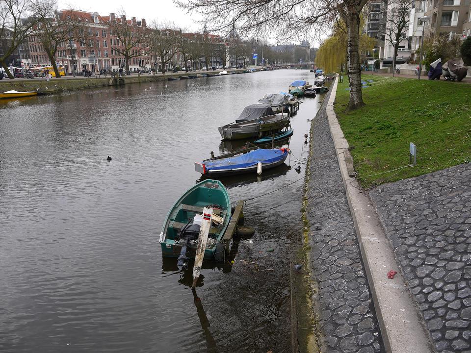 Free download high resolution image - free image free photo free stock image public domain picture  Houses and Boats on Amsterdam Canal