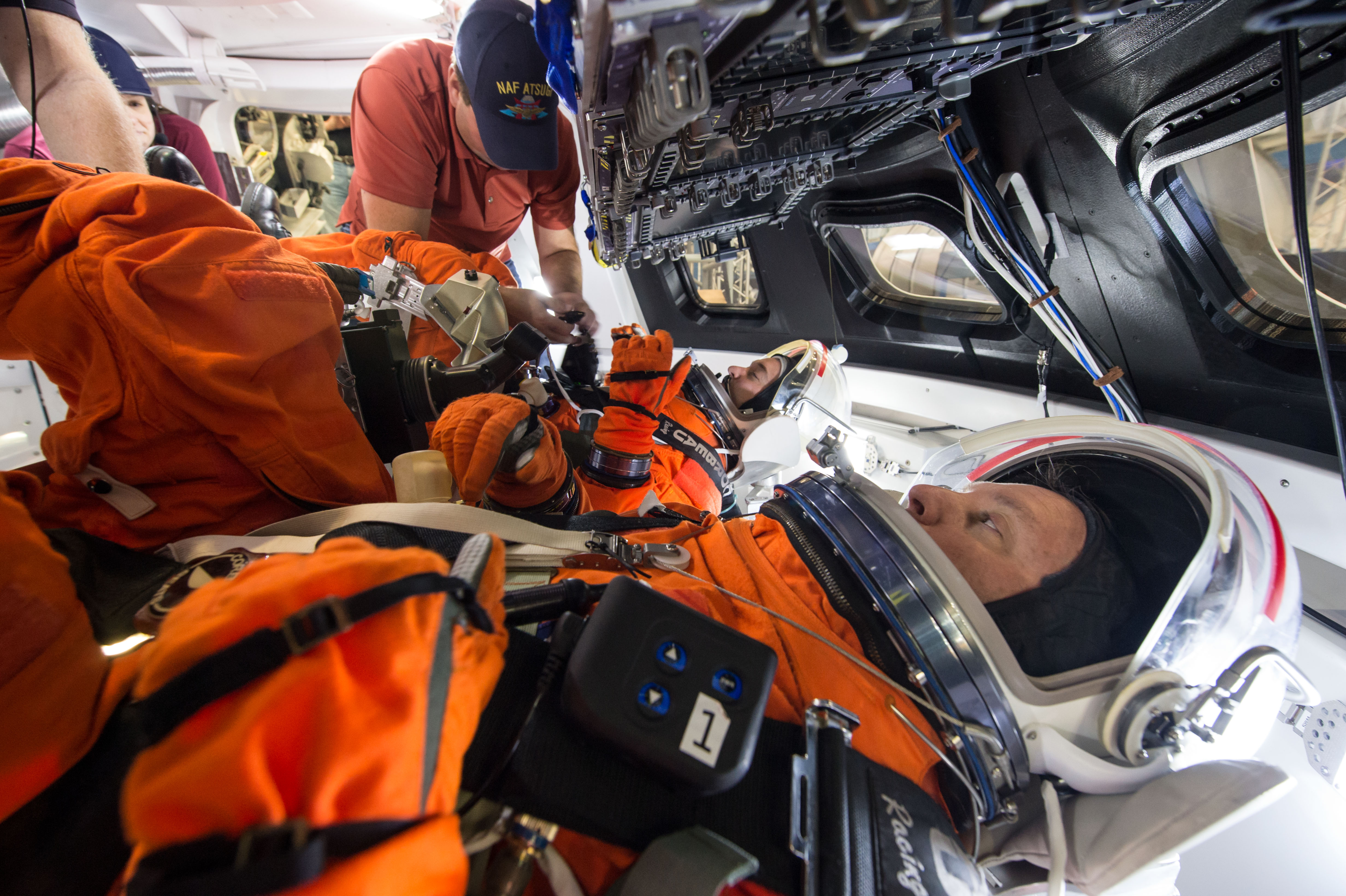 Free download high resolution image - free image free photo free stock image public domain picture -Orion Spacecraft Suited Crew