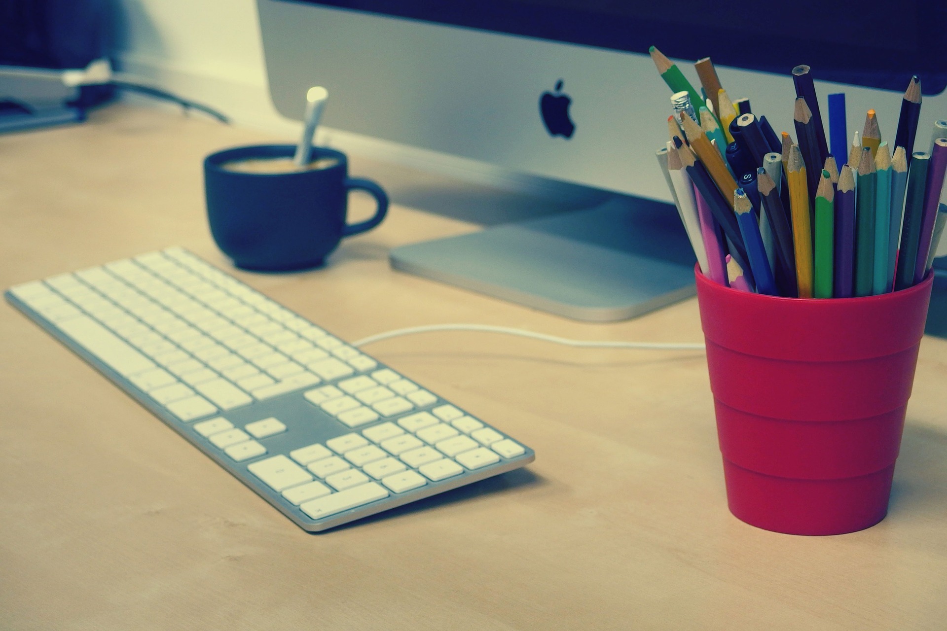 Free download high resolution image - free image free photo free stock image public domain picture -Computer desk with a cup of coffee pencil